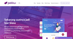 Desktop Screenshot of pekku.com